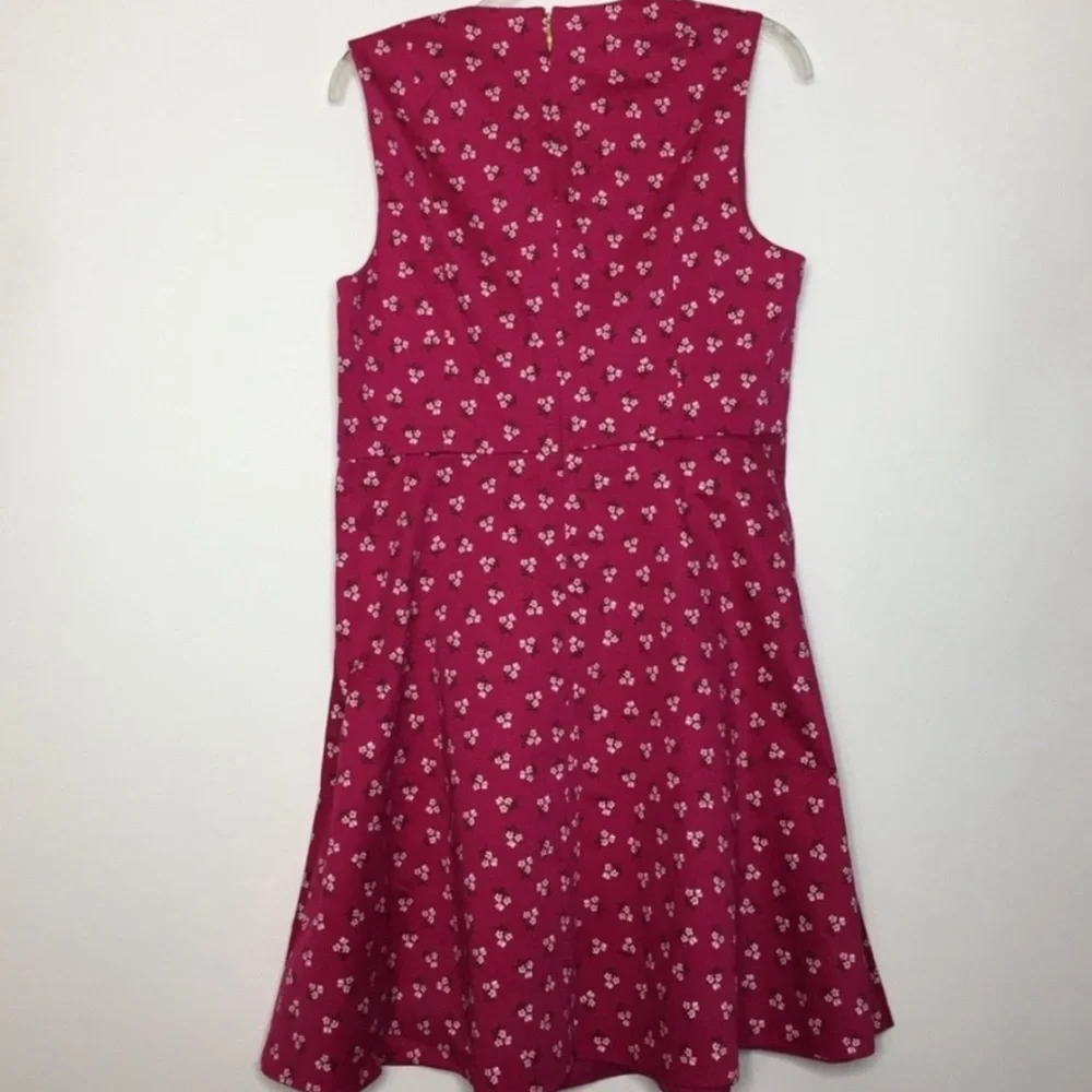 Draper James Floral Love Circle Dress 14 NWT Cabernet Multi - Picture 3 of 9